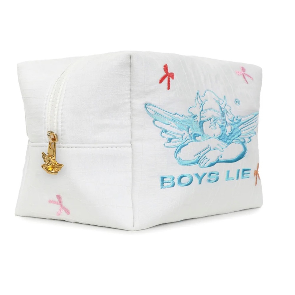 Brand new* BOYS LIE: BOWS RULE BOYS DROOL POUCH - Picture 2 of 4